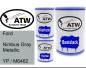 Preview: Ford, Nimbus Gray Metallic, YP / M6462: 500ml Lackdose + 500ml Klarlack + 250ml Härter - Set, von ATW Autoteile West.